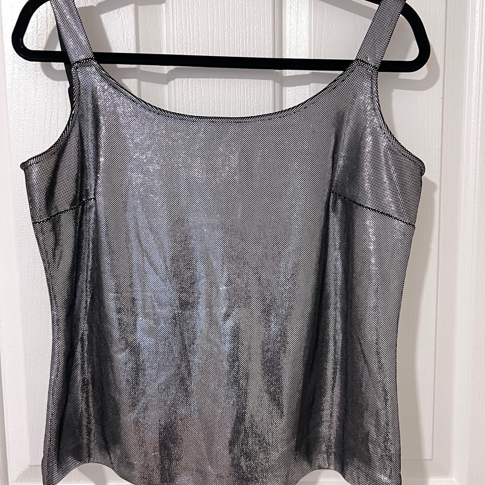 Vintage Alex Evenings tank top sleeveless blouse.